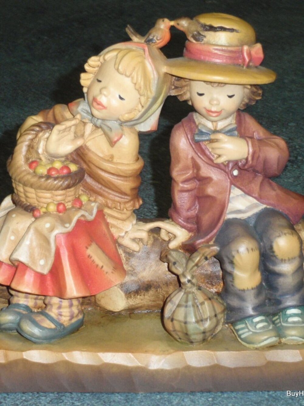 "A Tender Touch" Limited Edition Anri Juan Ferrandiz 7" Wood Carving MINT GIFT!
